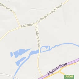 Map of Irthlingborough