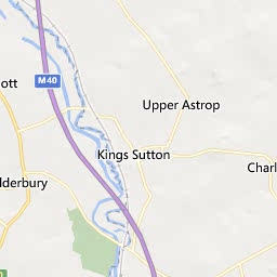 Map of Banbury