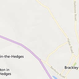 Map of Brackley