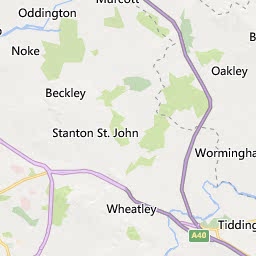 Map of Oxford