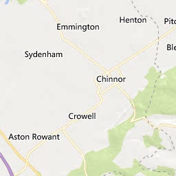 Map of Watlington