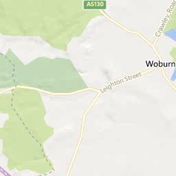 Map of Woburn Sands