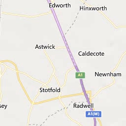 Map of Letchworth Garden City