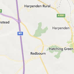 Map of Harpenden