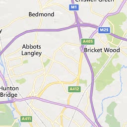 Map of Rickmansworth