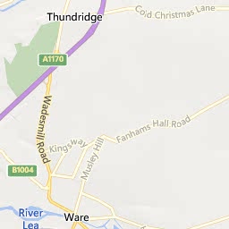 Map of Ware