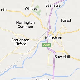 Map of Trowbridge