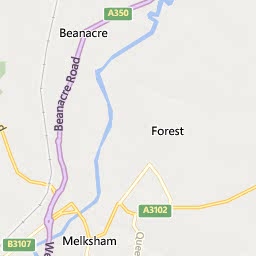 Map of Melksham