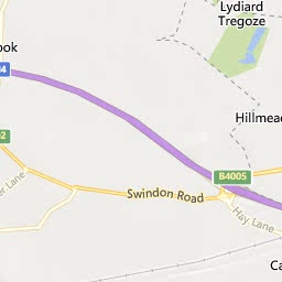 Map of Wootton Bassett