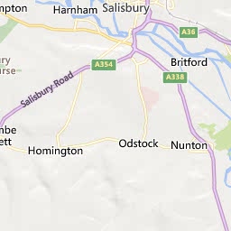 Map of Salisbury