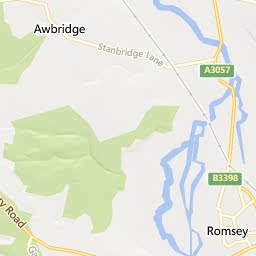 Map of Romsey