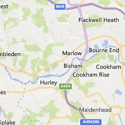 Map of Slough