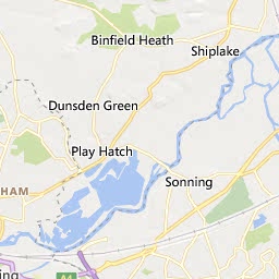 Map of Wokingham