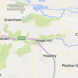 Map of Thatcham