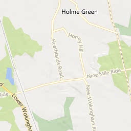 Map of Crowthorne