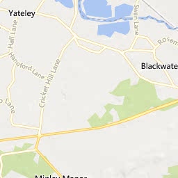 Map of Sandhurst