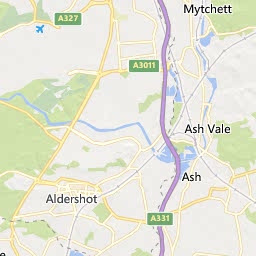 Map of Aldershot