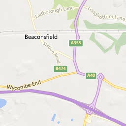 Map of Beaconsfield