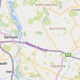 Map of Watford
