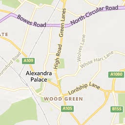 Map of Muswell Hill