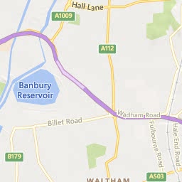 Map of Walthamstow