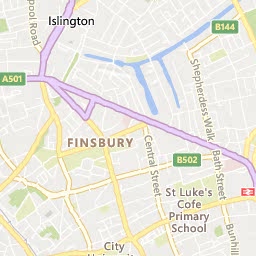 Map of Barbican