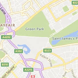 Map of Mayfair