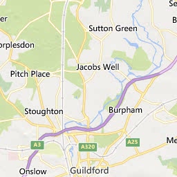 Map of Guildford