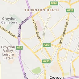 Map of South Norwood