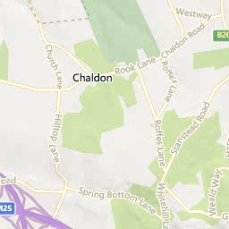 Map of Caterham