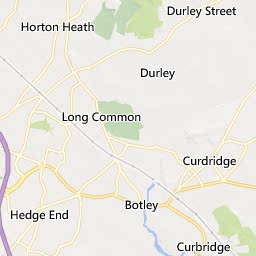 Map of Eastleigh
