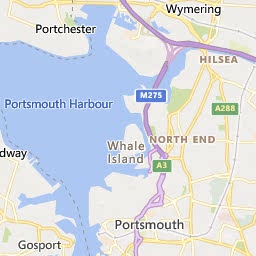 Map of Portsmouth