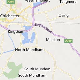 Map of Chichester