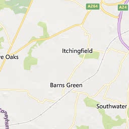 Map of Billingshurst