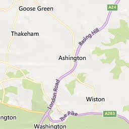 Map of Pulborough