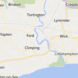Map of Littlehampton