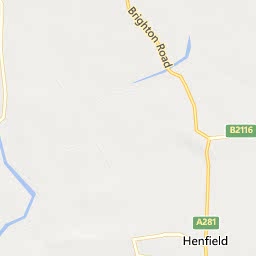 Map of Henfield