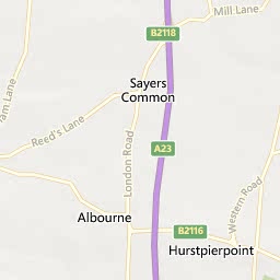 Map of Hassocks