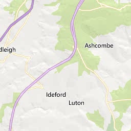 Map of Newton Abbot
