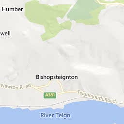 Map of Teignmouth