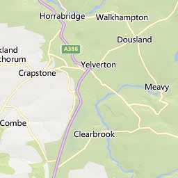 Map of Tavistock