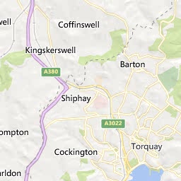 Map of Paignton