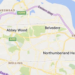 Map of Dartford