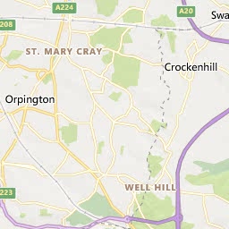 Map of Dartford