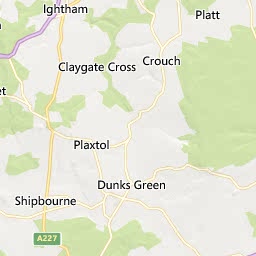 Map of Tonbridge