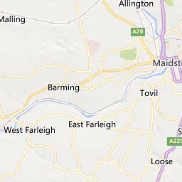 Map of Maidstone