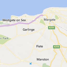 Map of Margate